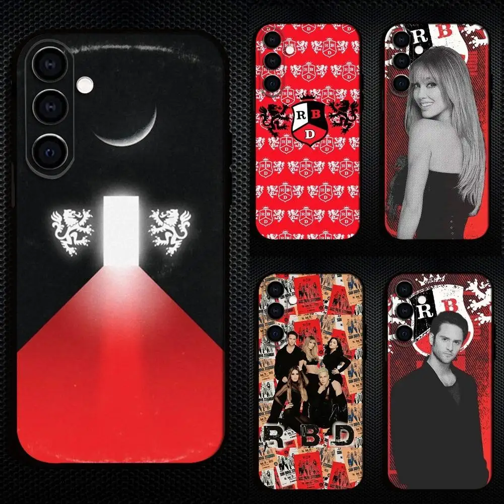 

R-RBD R-Rebelde Singers Phone Case For Samsung Galaxy A73,A72,A71,A70,A53,A52,A51,Others Soft Black Cover