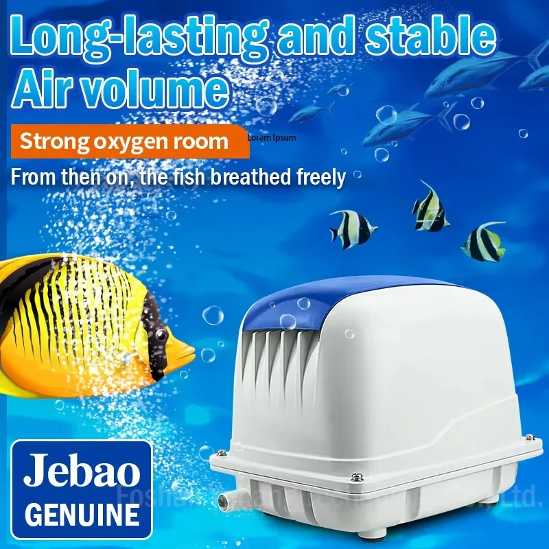 Jebao PA Series Air Pump Aerator Super Quiet Pump for Fish Pond Aerator Fishing Aquarium Supplies