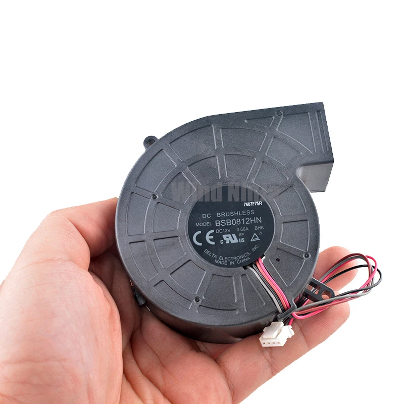 BSB0812HN 8 سم 80 مم مروحة نفخ DC12V 0.60A 4-Pin مروحة تبريد الطرد المركزي لأجهزة العرض - مراوح حالة الكمبيوتر