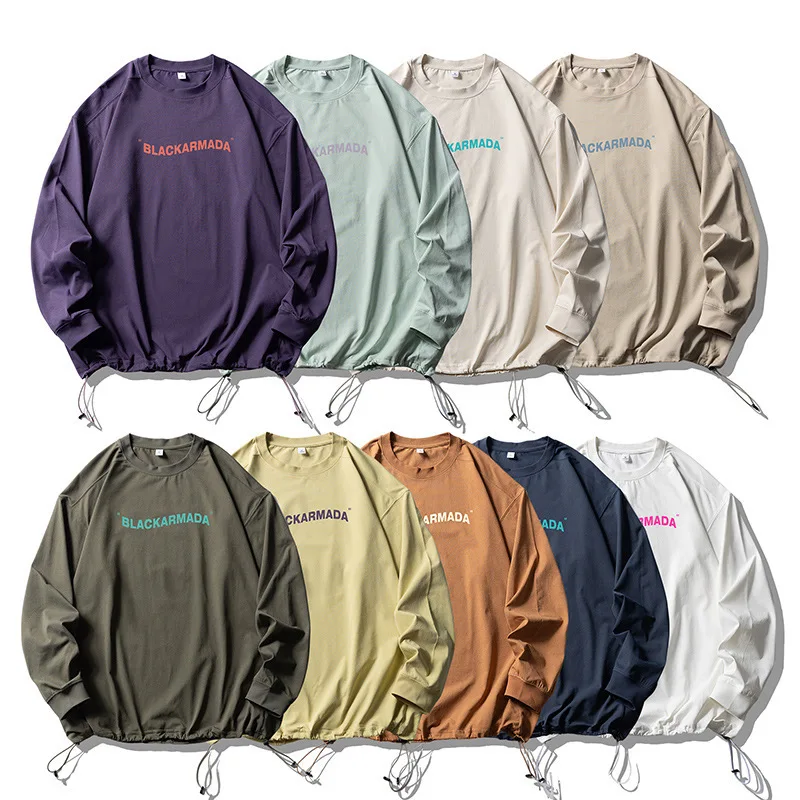 Men Outdoor Quick Dry Sport T Shirt Women Loose Casual Long Sleeve Track Techwear Fitness T-shirt Cityboy Streetwear Tshirt Tops