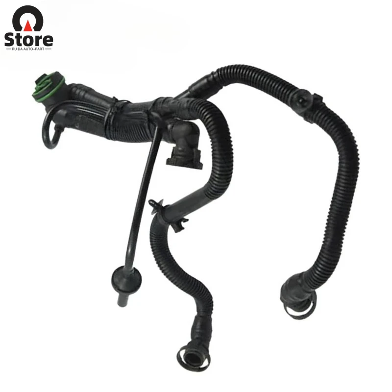 

06E103217M Vacuum Hose for Audi A6 C6 2.4 3.2T Crankcase Ventilation Pipe 06E 103 217 M 2005-2008