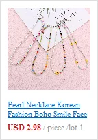 Einfache Rocailles Strang Halsband Mode Koreanische Kragen Charme Bunte Handgemachte Böhmen Halskette Frauen Strand Weibliche Schmuck – Detail 21