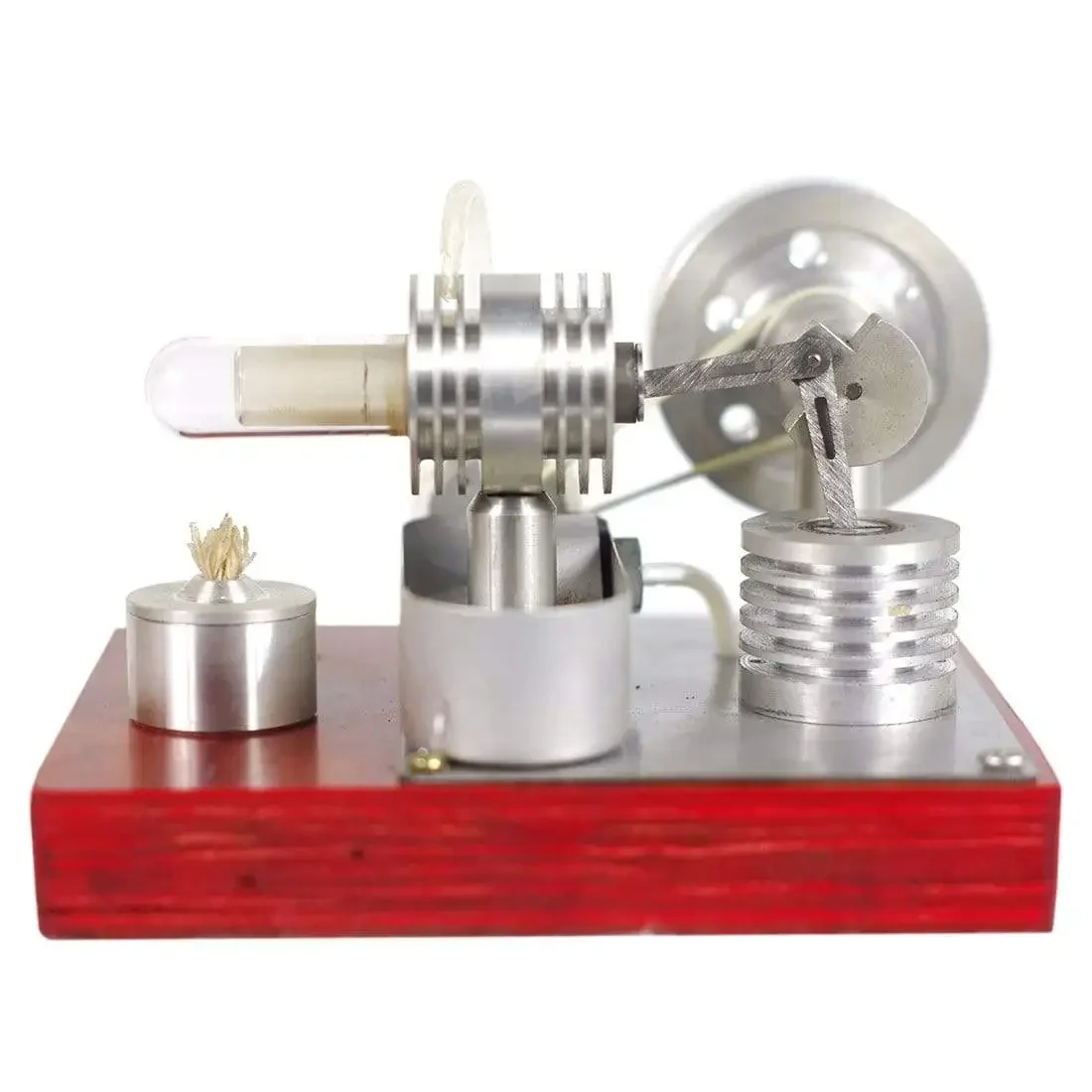 Stirling Engine Kit Model Single-cylinder Split Right Angle Type External Combustion Engine Creative Collection Gifts