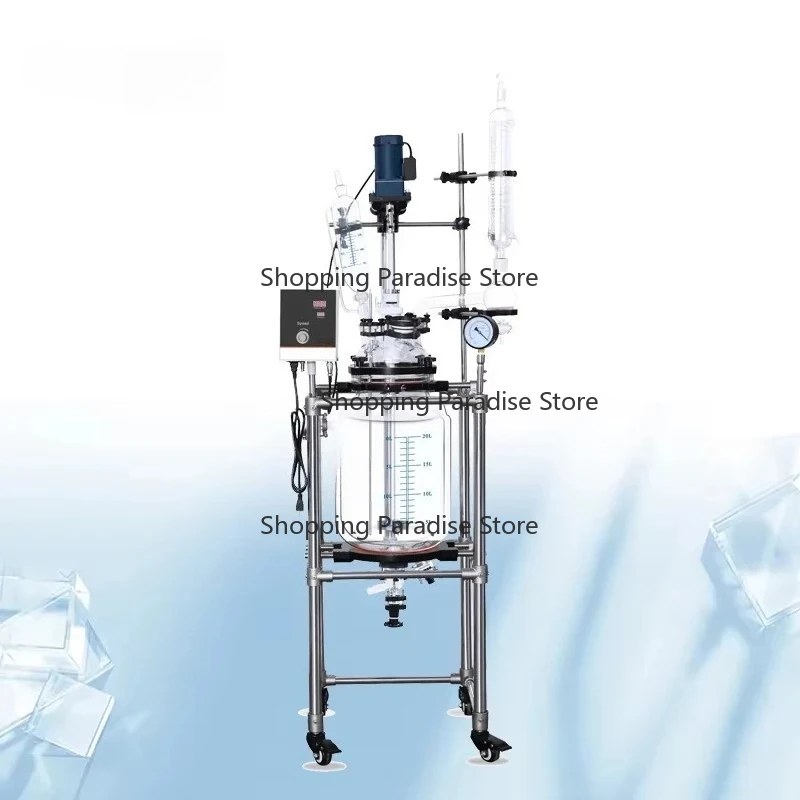 High Quality Reactor Jacketed Glass Reactor 500ml -200L 30 100 l 10l 20l 30l 50l 100l 200l 400l