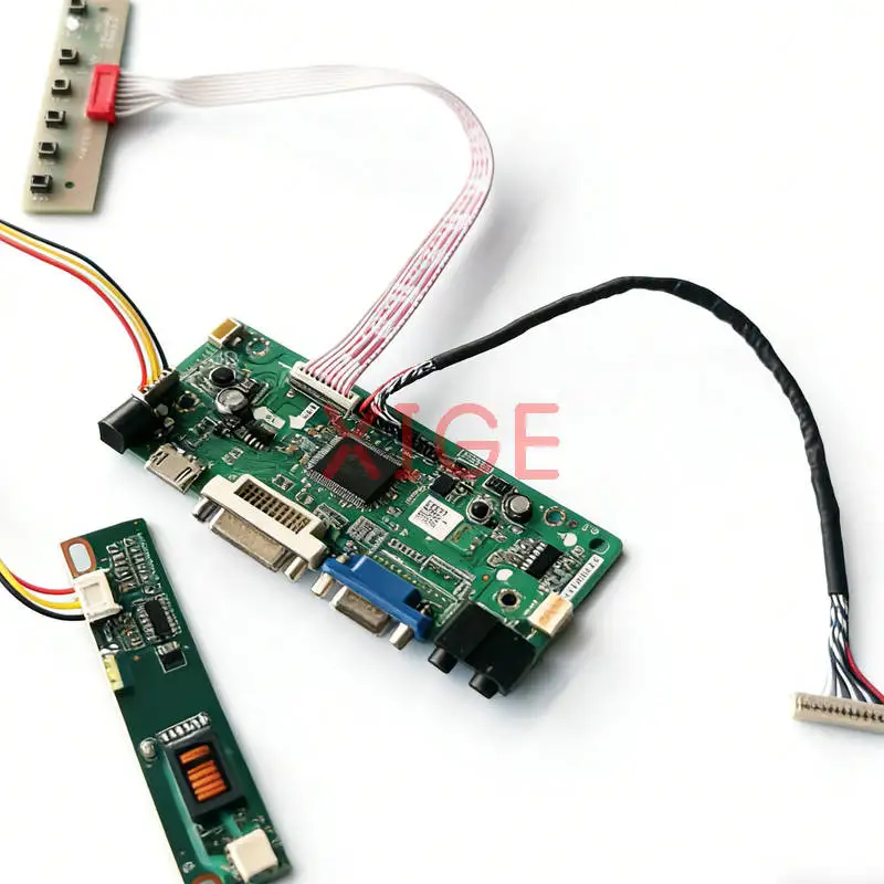

M.NT68676 Controller Drive Board Fit HT15X33 N150X1 LQ150X1LH62 LT150X3 1024*768 LVDS-20Pin VGA+DVI+HDMI 1-CCFL 1024x768 Kit DIY