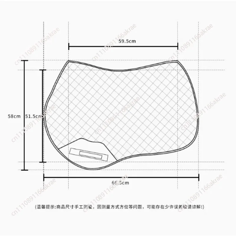 for Obstacle saddle  sweat drawer pad shock absorber pad   harness equestrian supplies factory wholesale 8210098