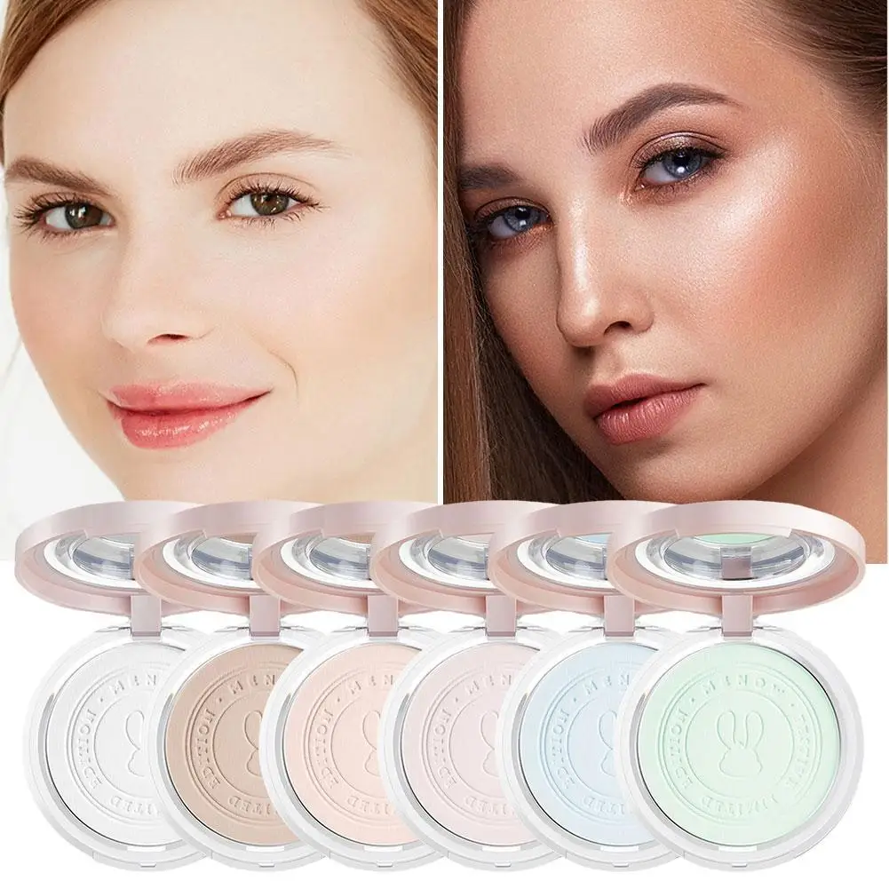 

6Colors Oil-control Loose Powder Waterproof Long-lasting Full Coverage Face Compact Setting Powder Makeup Cosmetics