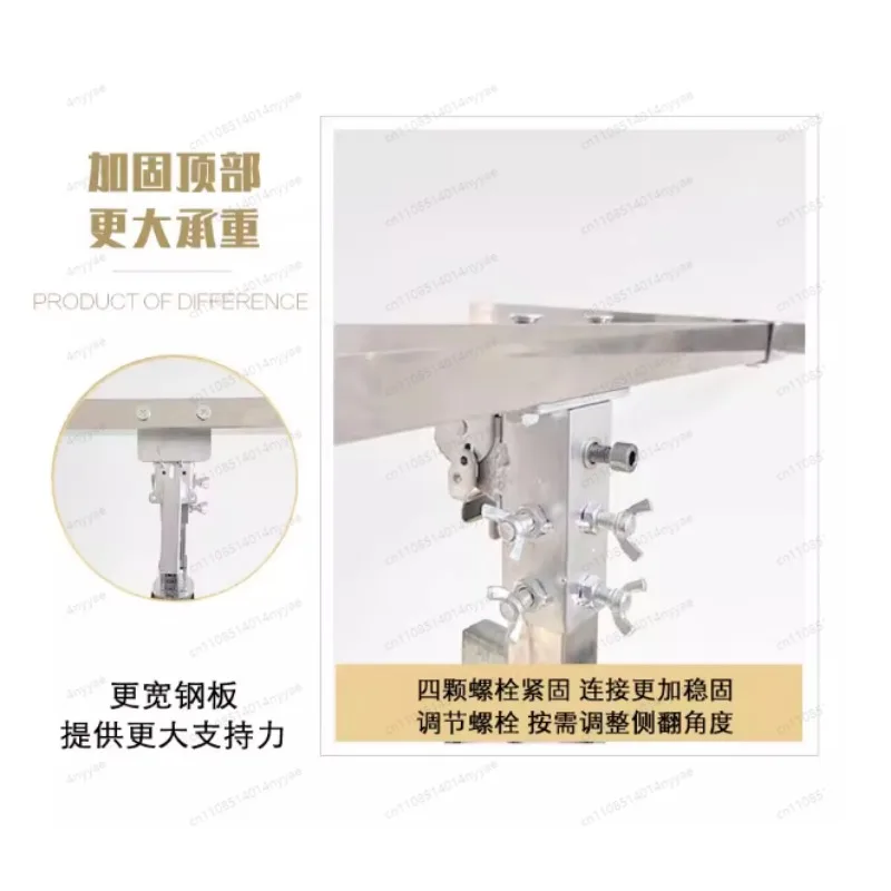 Carpentry Ceiling Gypsum Board Sealing Artifact Lifting Bracket Platform Stainless Steel Manual Portable Lift