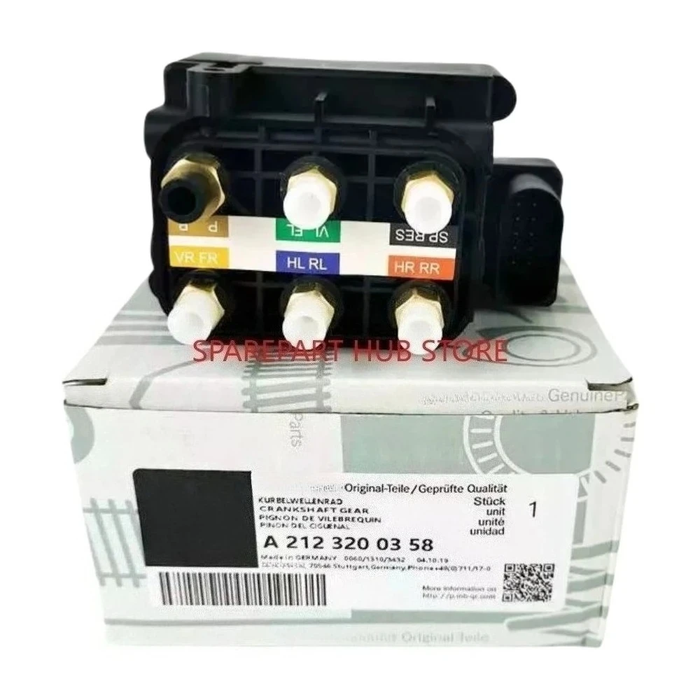 

OEM A2123200158 A2123200358 Air Suspension Solenoid Valve Block NEW For Mercedes-Benz W164 W166 W221 W251 W212 W216 W222 W205