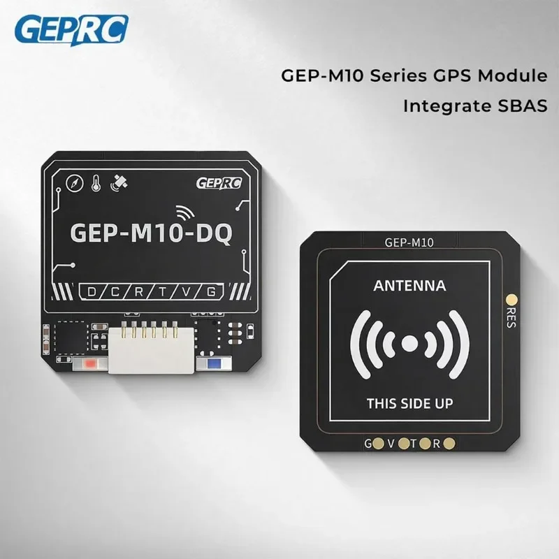 RoRuSGEPRC GEP-M10 Series GPS Module Integrate SBAS Joint Positioning M10 Chip QMC5883L Magnetometer DPS310 Barometer For FPV Dr