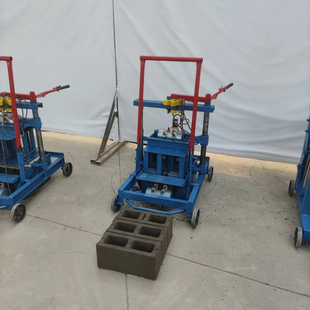 Hollow Manual Cement Interlock Brick Machine Sand Cement Concrete Block Brick Making Machine