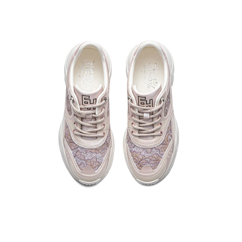 Women Ed Hardy Shoes Hot Sale fashion Sneakers Genuine Leather Sport New Sneakers Balance Fashion Ed Shoes Luxury designer shoes view 3