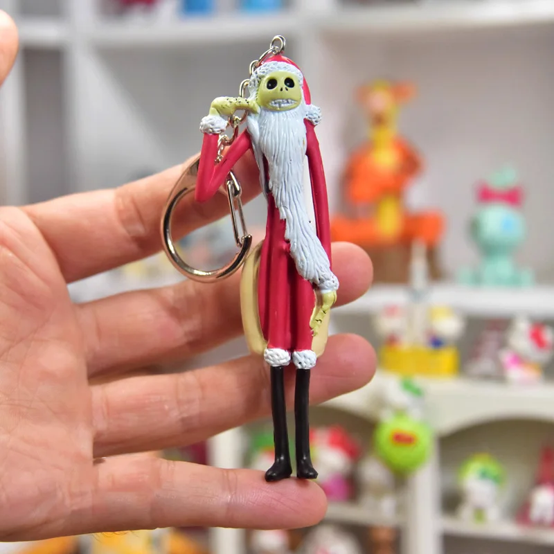 The Nightmarese BeforeChristmas Cartoon Character Children's Gifts Jackes Action Figures Model Toy Pendant Keychain