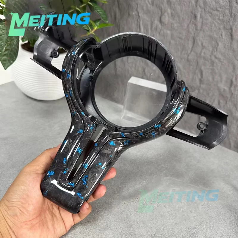 

Подходит для шасси BMW F, Т-образная накладка на колесо, модернизация кованой накладки на руль из углеродного волокна.