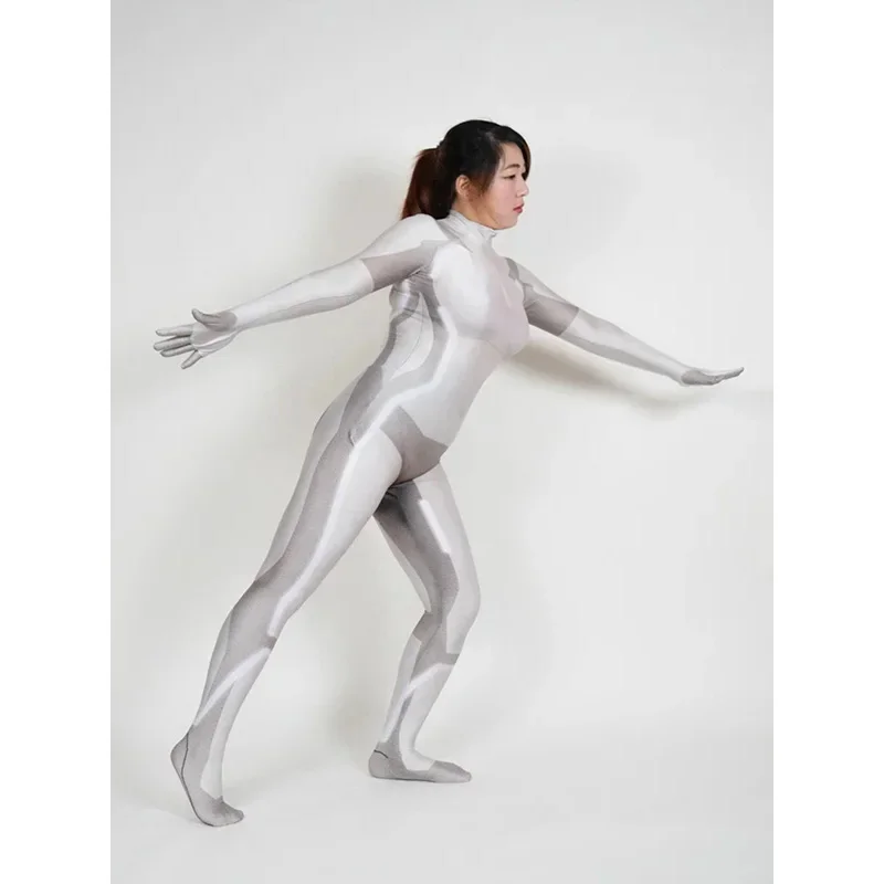 Halloween volwassenen kinderen vriendelijk cosplay kostuum vrouwelijke meisjes superheld Zentai pak Vrouw bodysuit