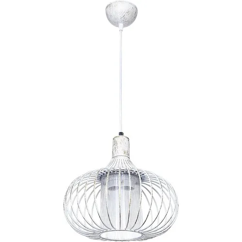 

Özpolat Lighting Lilac Single Pendant Lamp Patinated with Optical Glass (White)