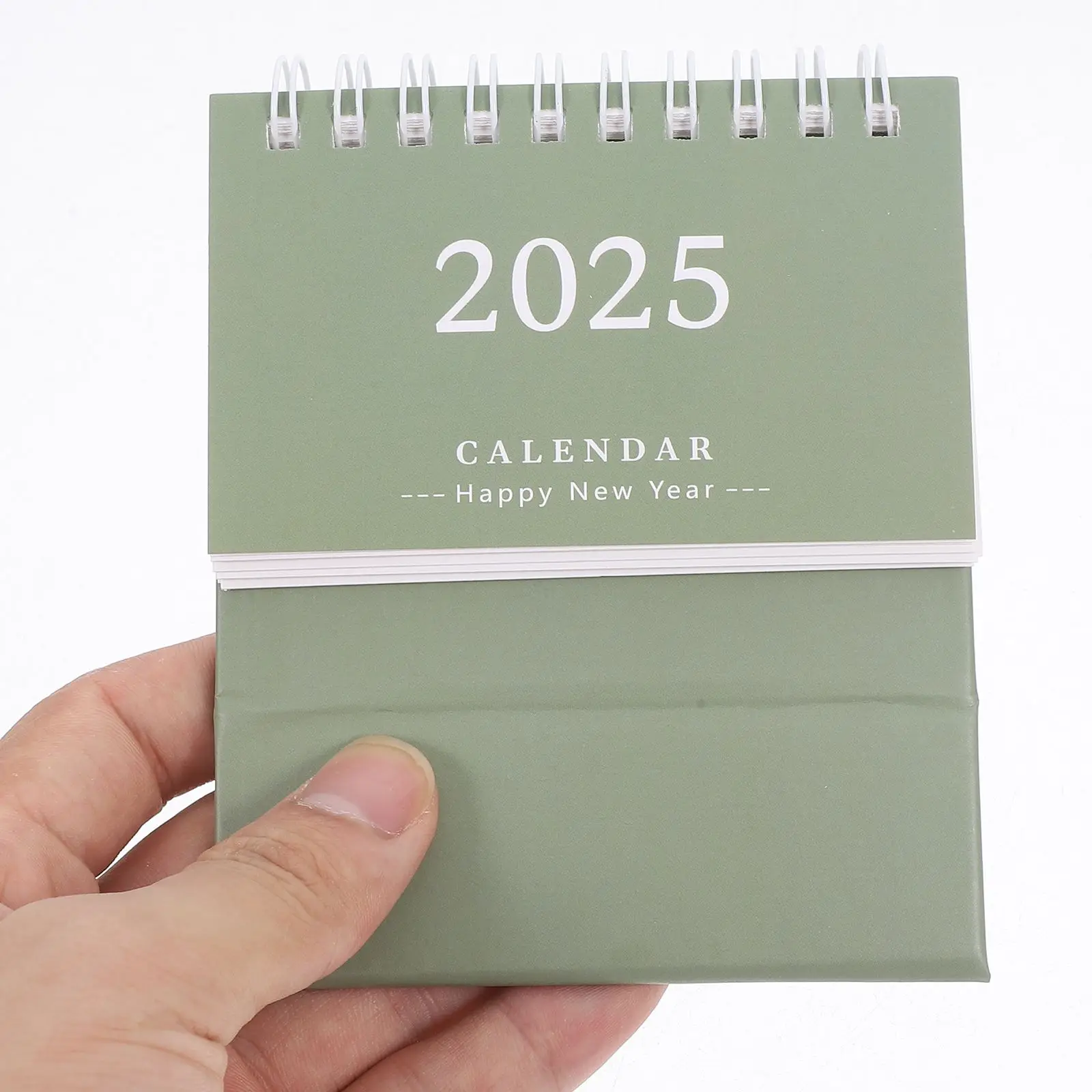 desk Calendar 2025 Daily Use Standing Calendar Daily Monthly Agenda Planner small Table Schedule Home Office Desk Flip Calendar