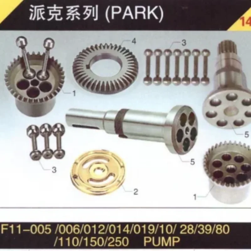 PARKER F11-150 Hydraulische Kolbenpumpe Teile