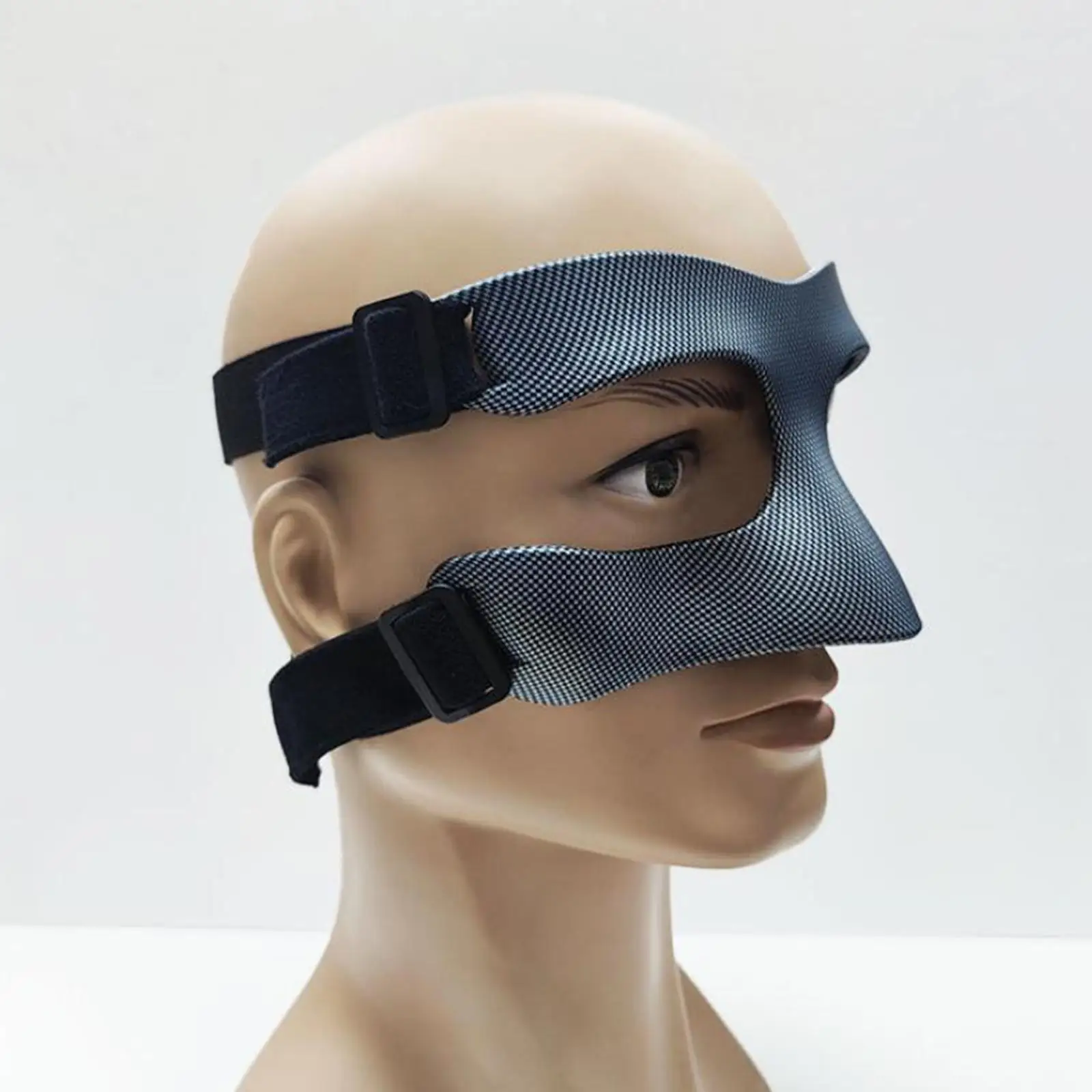 Sports Face Mask Gym Exercise Face Protection Softball Athletic Nose Guards Face Shield for Women Men Kids Wrestling Broken Nose