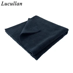 Lucullan Workhorse Black/Blue Professional Microfiber Towel Buff Paint Quickly Remove Detail Sprays, Wax, Salant &Glaze