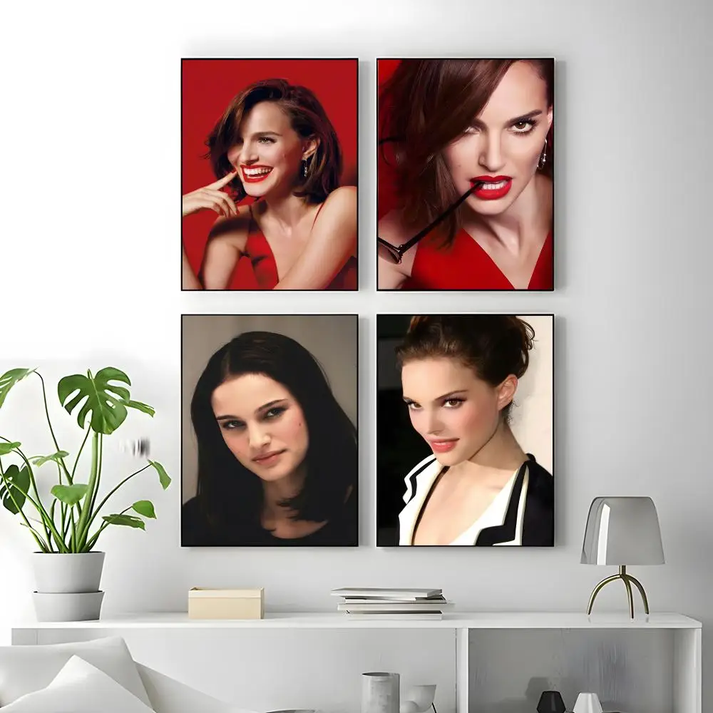 N-Natalie Portman Poster Poster High Quality Wall Art for Home Office Bedroom Living Room Perfect