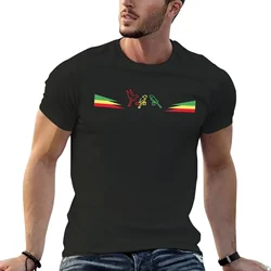 Camiseta de Bob Marley Ajax para hombres, ropa de Anime de gran tamaño, ropa de manga de entrenamiento, sudadera de peso pesado, 2024