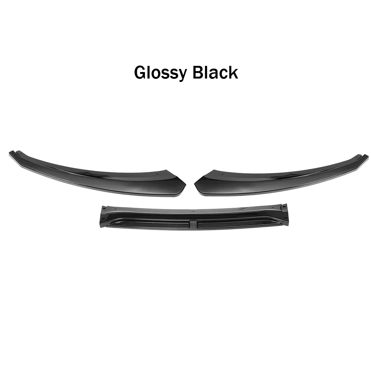 Voor Ford Focus MK3 2012 2013 2014 2015 2016 2017 2018 Voorbumper Lip Spoiler Side Splitter Guard Protector Lagere surround - afbeelding 1