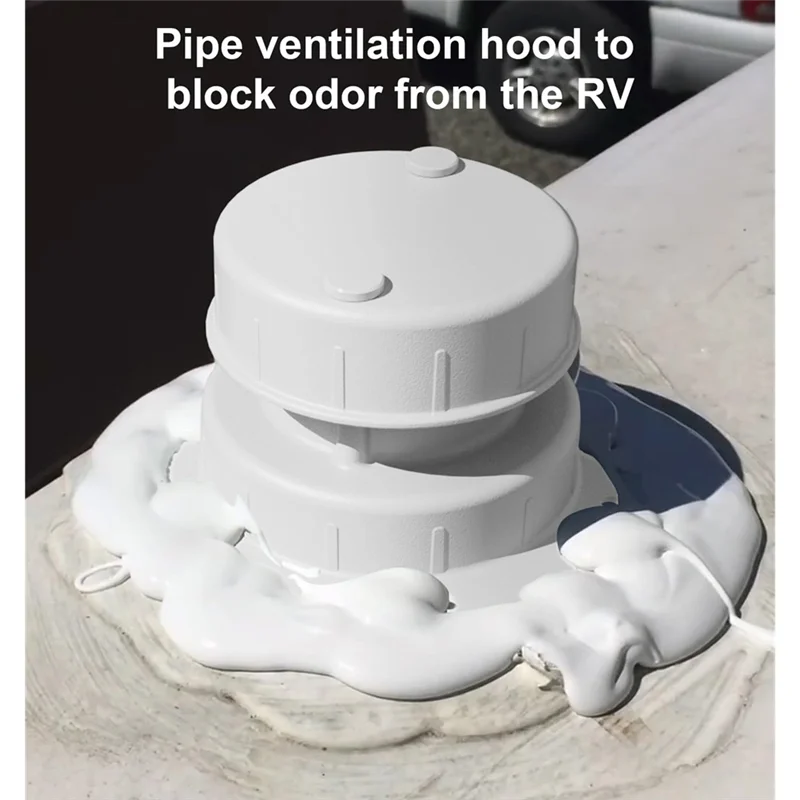 

CYCLI-RV Сменная вентиляционная крышка для сантехники — металлическая алюминиевая крышка для канализации на крыше для труб с наружным диаметром от 1 до 2-3/8 дюймов — универсальный дорожный прицеп