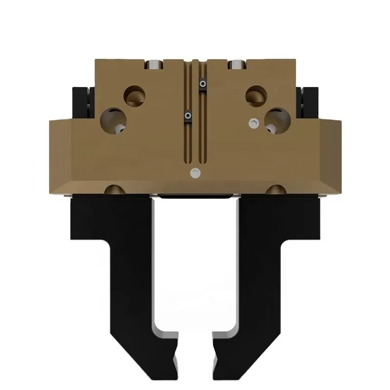Universal pneumatic gripper robot end effector 2 finger pneumatic breakthrough point cylinder, suitable for collaborative robot