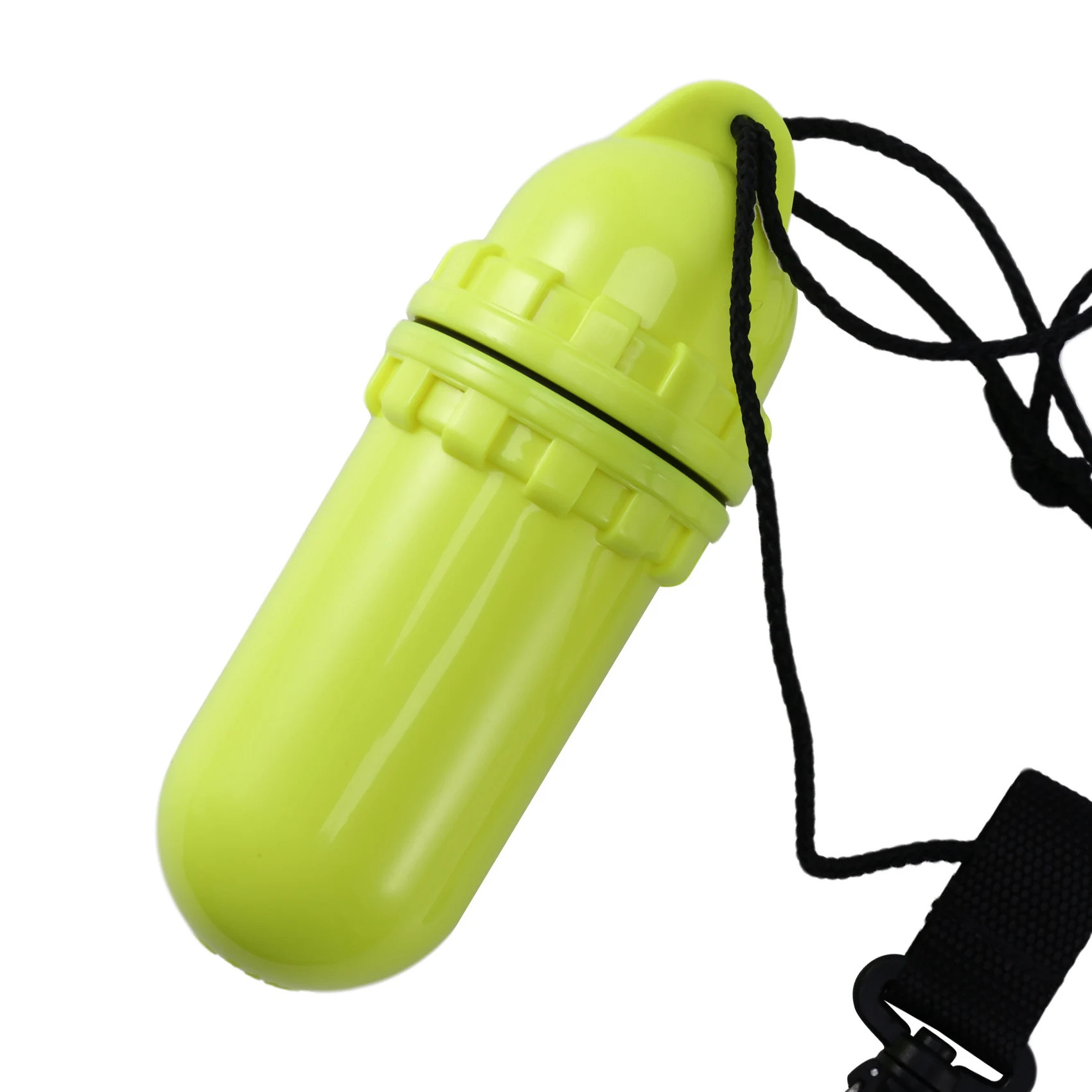 Kayak Diving Dry Box Diving Snorkeling Waterproof Cylindrical Dry Box with Clip with Snap Hook and Hanging Rope