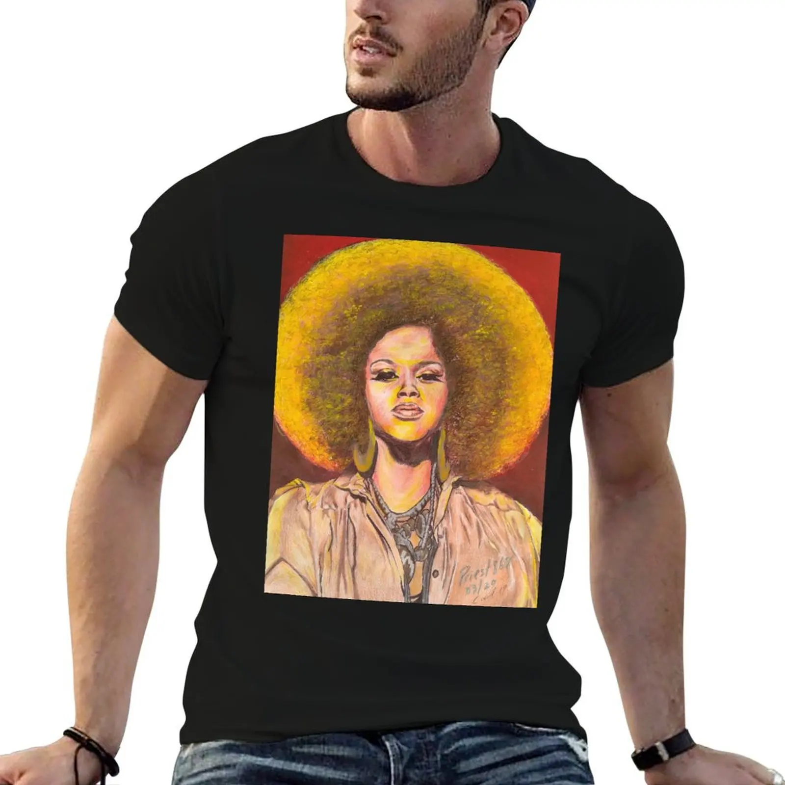 

Who Is Jill Scott T-Shirt man t shirt summer black cotton t-shirt plain for man package t shirts for man cotton T-Shirt