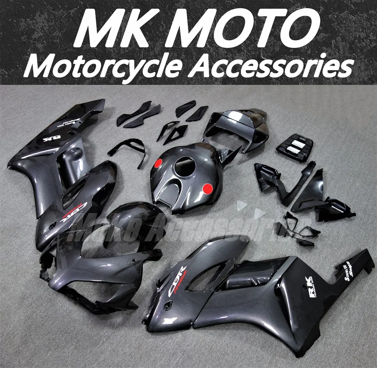 

Motorcycle Fairings Kit Fit For Cbr1000rr 2004-2005 Bodywork Set High Quality ABS Injection New Imitation carbon fibe