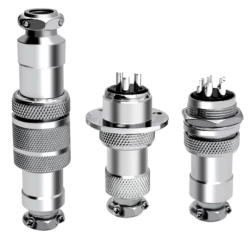 5pcs GX12 GX16 GX20 2 3 4 5 6 7 8 9 10 12 14 15 핀 도킹 항공 플러그 소켓 원형 커넥터