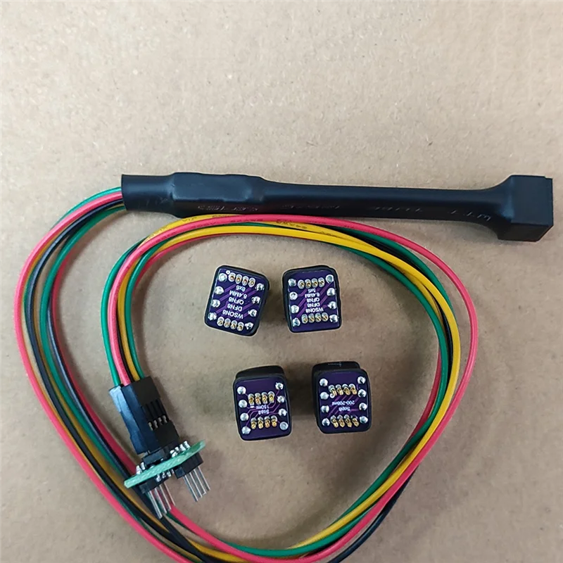 4-In-1 For Sop8 Wsonvson Chip Download Burn Write Probe Spring Needle Flash Eeprom Chip Burner Cable VSOP8/VSON8/WSON8-N34R