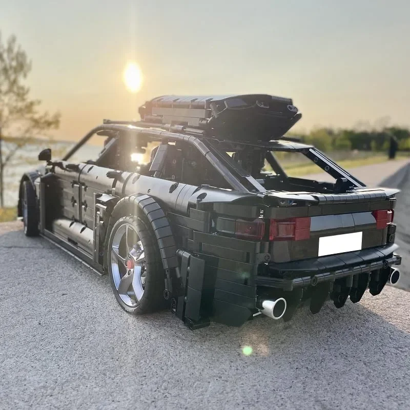 MOC التقنية الجديدة- 150275   Avant RS6 1:8 مقياس السيارات الخارقة سباق السيارات الرياضة نموذج اللبنات ألعاب تعليمية هدايا أعياد الميلاد