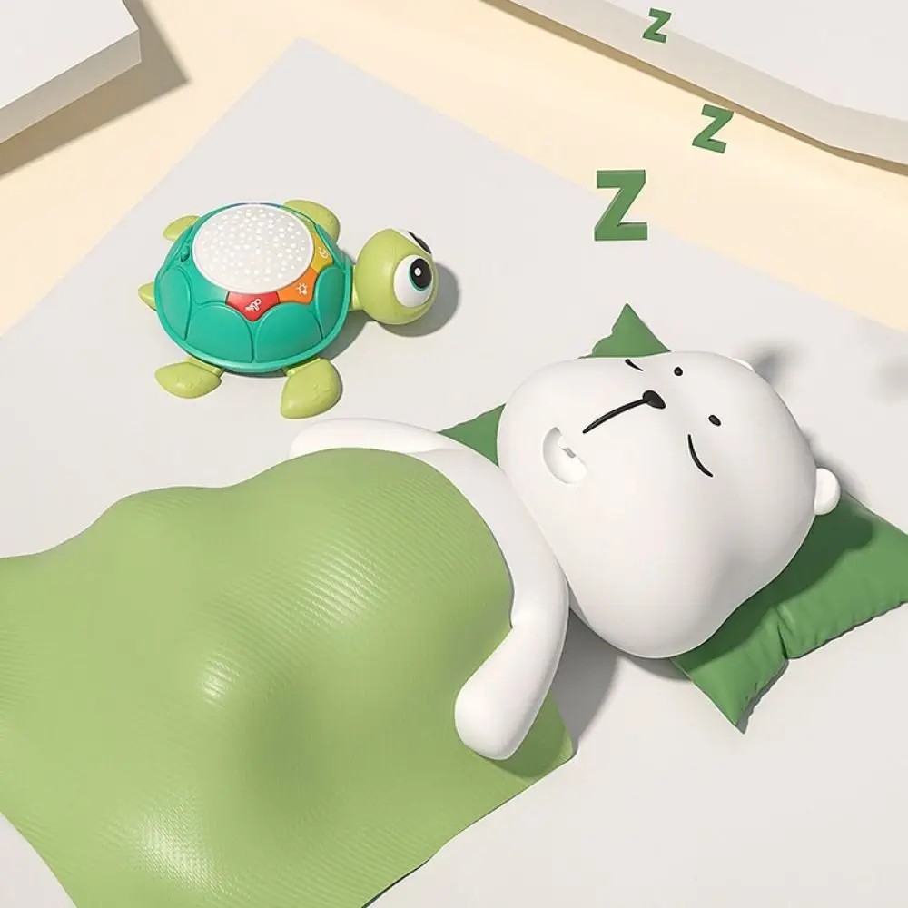 プラスチック製の音楽を奏でる這うカメのおもちゃ、インタラクティブな音と光、スターライトカメ、幼児向けおもちゃ、シミュレーション多機能