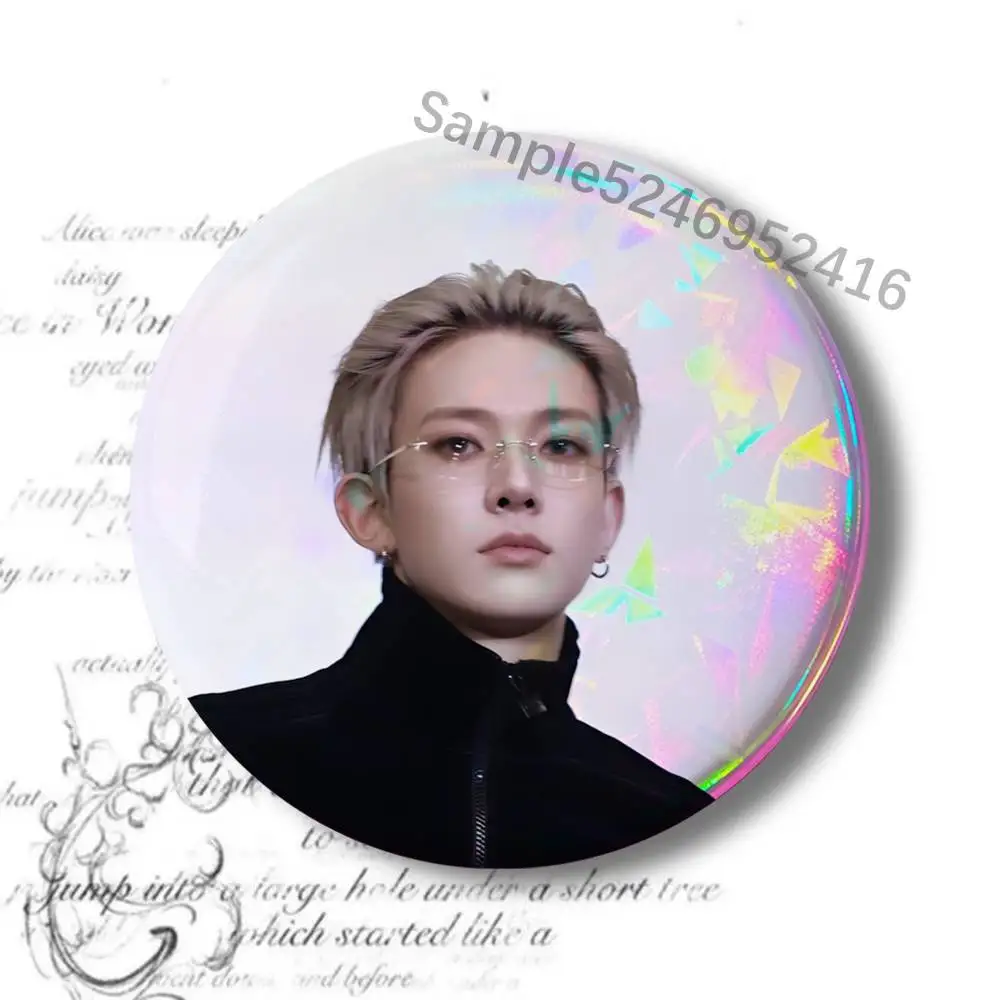 E-Evan Ride or Die H-Heeseung Button Pin Einzelpack Anime-Merch für Ita Bags Abzeichen Sammelbuttons – Detail 7