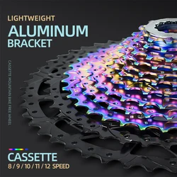 VG SPORTS 8 9 10 11 12 Speed Velocidade Mountain Bike Separate Cassette Freewheel Bracket Sprocket 9V 10V 11V 12V MTB Bike Parts