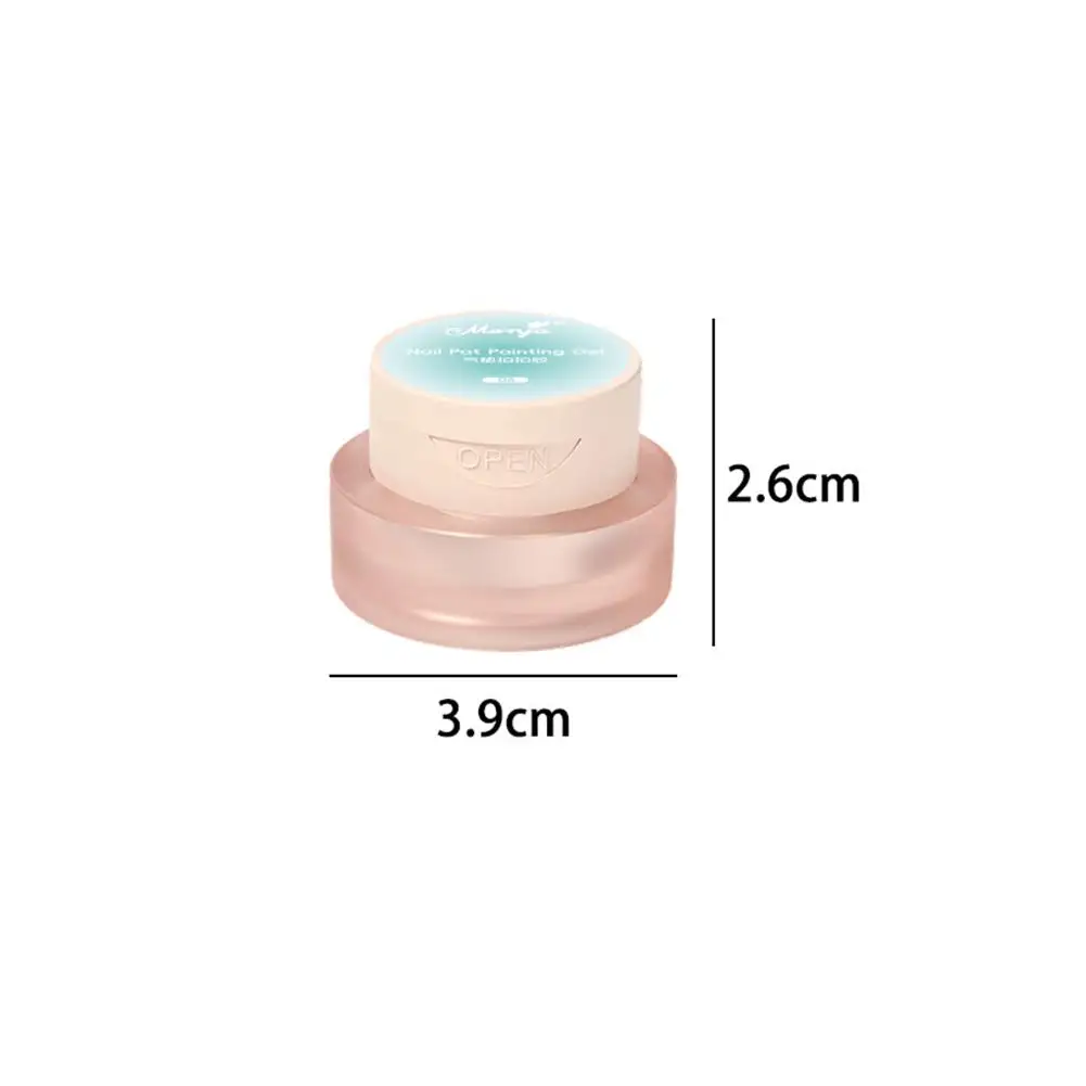 Elastisch netkussen gellak - Bouwbare gradiëntstempelgel voor nagels, geen toplaag nodig, eenvoudige ombre-manicure