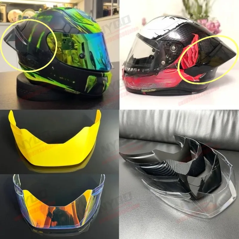 

Motorcycle Helmet Accessories Modified with Large Spoiler Suitable for HJC RPHA 11 Helmet Spoiler