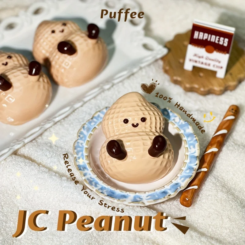 

JC Peanut Пищевая силиконовая мягкая игрушка, мягкая игрушка Taba для снятия стресса, кремовая мягкая клейкая игрушка, игрушка Happy Game, Suita