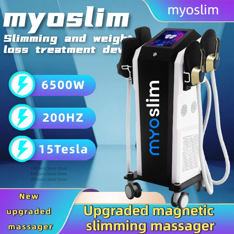 

myoslim Machines 15 Tesla Professional6500w NEO Body Slimming Muscle EMS Electromagnetic Stimulate ButtockToning