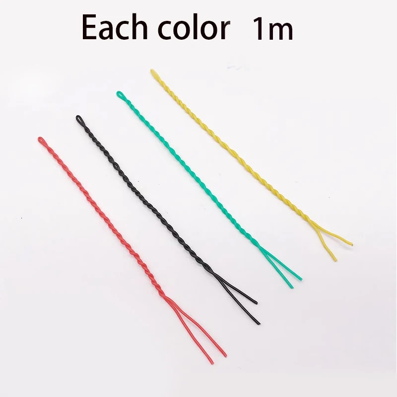 High Quality 30AWG Silicone Wire Yellow/Green/Black/Red Cable for RC FPV Drone Camera Flight Controller ESC Transmitter  ELRS