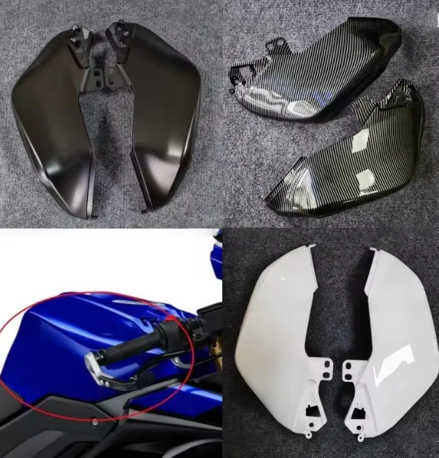 Motorcycle fuel tank side cover injection molding fairing for Yamaha YZF-R15 YZFR15 2018-2021/YZF-R125 YZFR125 2019-2022 models