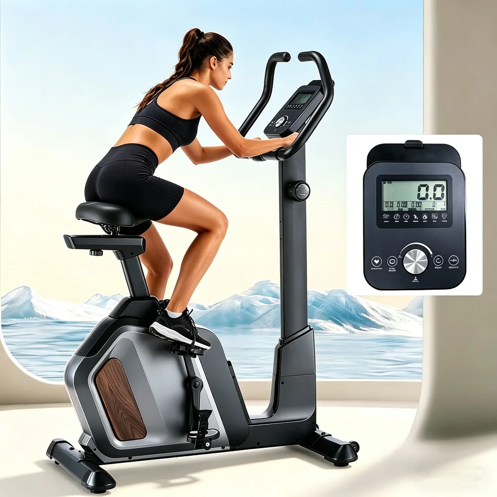 Low Impact Elliptical Machine, Silent Magnetic Cross Trainer, Full Body Indoor Cardio Gear for Daily Workout
