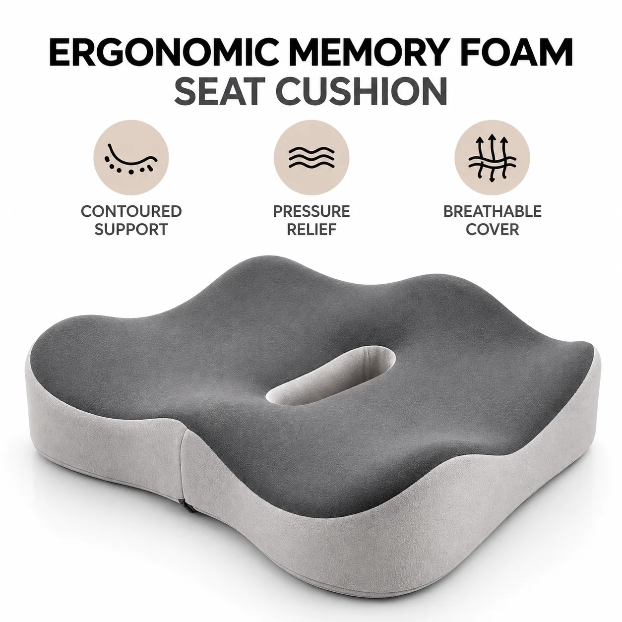 SEAMETAL Car Seat Storage Organizer, Large Capacity Portable Bag with Zipper Side Opening, Wear-Resistant PU Leather Accessory