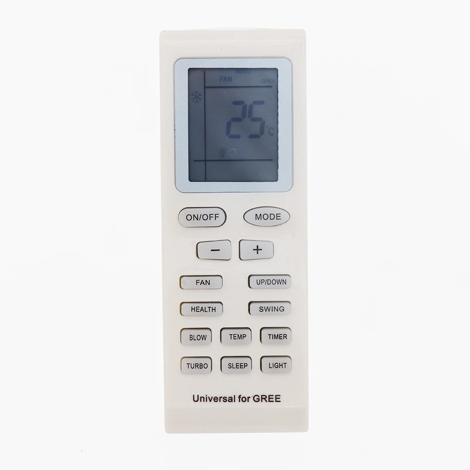 

Подходит для GREE AC Remote, английская версия пульта дистанционного управления кондиционером Gree YB1F2 YB1FA