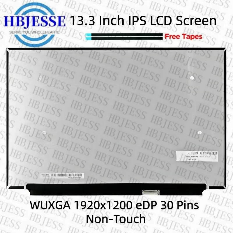 pannello-di-ricambio-per-matrice-display-da-133''-ips-wuxga-1920x1200-edp-30-pin-non-touch-lp133wu1-spd4-lp133wu1-spd5