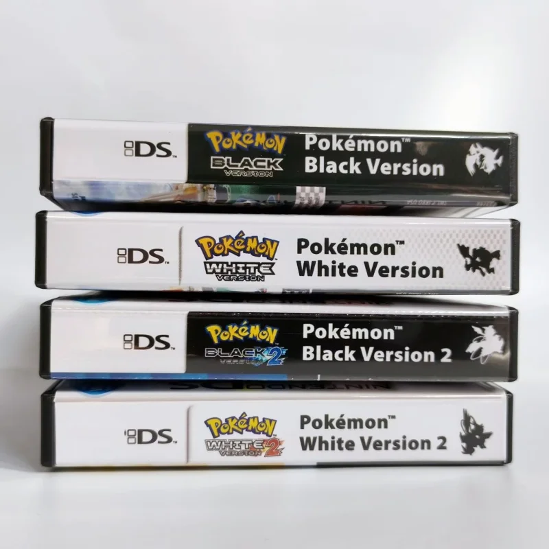 Permainan Konsol Video Game NDS 3DS USA Boxed DS Game 23in1 Seri Pokemon Kartu Memori R4 Pokemon HeartGold SoulSilver Platinum