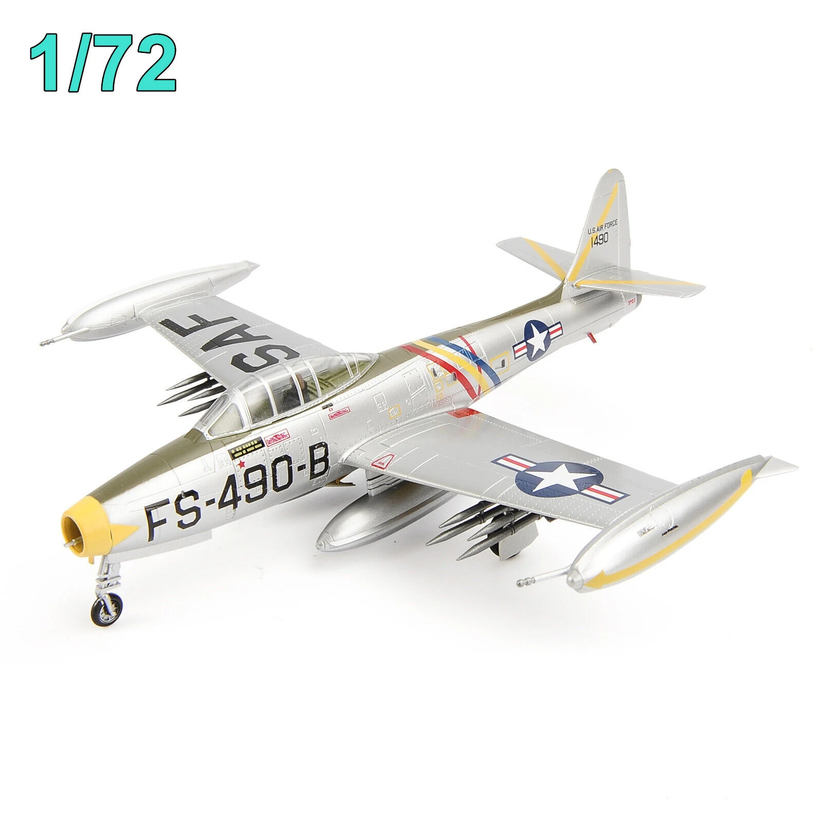 1/72 Aircraft F-14D VF-213/102 F-84E WWII Ju87 Stuka Bomber FW190 Fighter Plane Germany US Military AirForce Navy Airplane Model